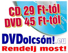 CD, DVD, mem�riak�rtya rendel�s