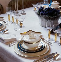 A klasszikus stílust képviselte Svédország asztala